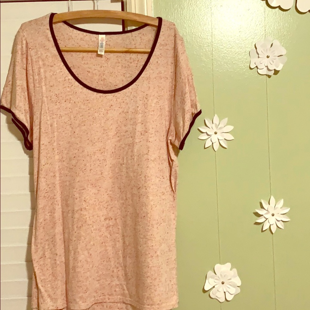 Lularoe XL Red Classic T
